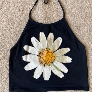 Daisy Halter Crop Top